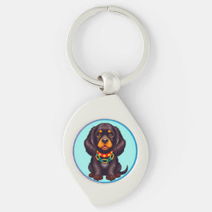 Chaveiro Enfeite de Cachorrinho de Desenho Animado Presente