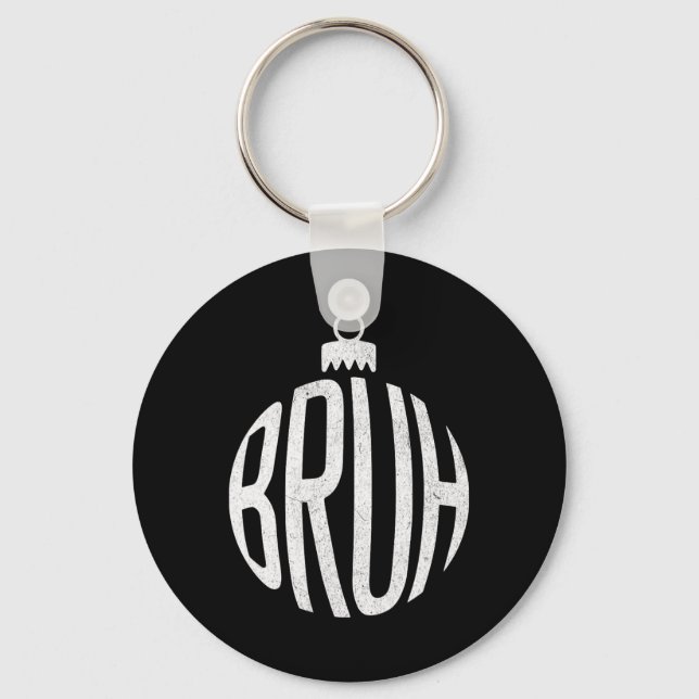 Chaveiro Enfeite de Natal Bruh  (Frente)