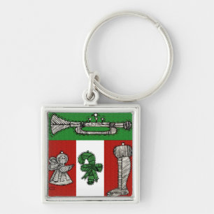 Chaveiro Enfeites Antigos