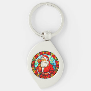 Chaveiro Enfeites de natal De Vidro Estreitado-67680