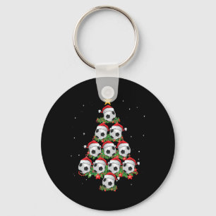 Chaveiro Enfeites de Natal em forma de Bola de Futebol para