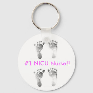 Chaveiro Enfermeira de #1 NICU