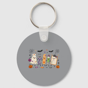 Chaveiro Enfermeira de Halloween Fantasma Equipe Médica Fof
