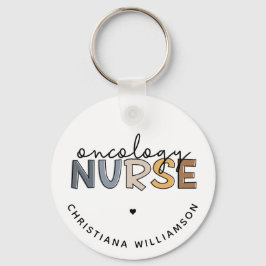 Chaveiro Enfermeira de Oncologia Personalizada - Presentes 