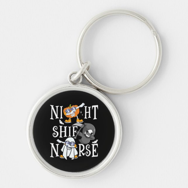 Chaveiro Enfermeira do Turno da Noite (Frente)