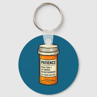 Chaveiro Enfermeira Engraçada Paciência Prescrição Enfermag