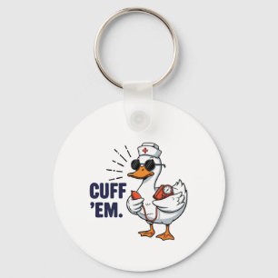 Chaveiro Enfermeira Ganso 'Cuff 'Em' Enfermeira Ganso Diver
