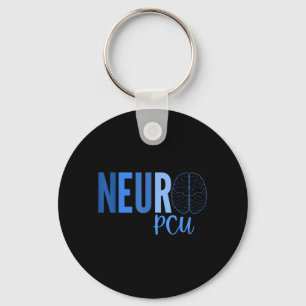 Chaveiro Enfermeira Neuro Pcu Anatomia Cérebro Cuidados Pro