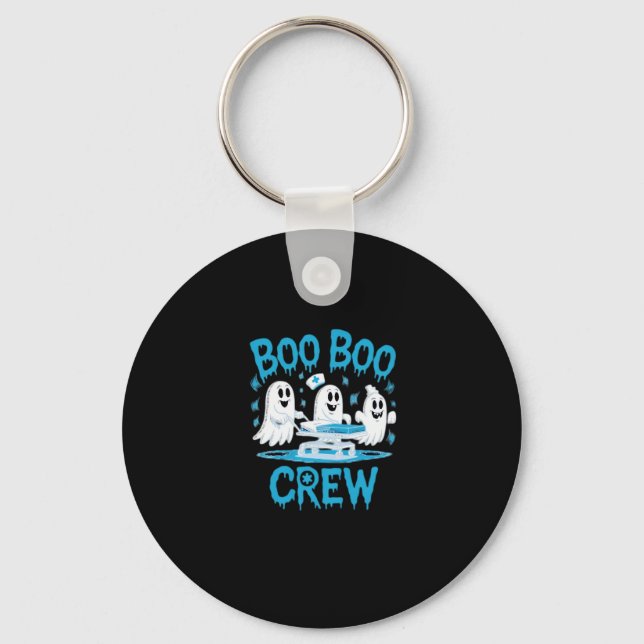 Chaveiro Enfermeira paramédica da Boo Boo Crew Ghost Hallow (Frente)