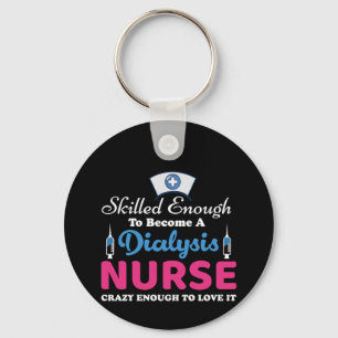 Chaveiro Enfermeira Presente Em Diálise Enfermeira Louca