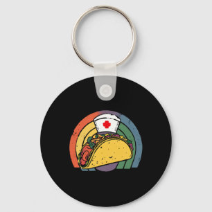 Chaveiro Enfermeira Taco Stethoscope Cinco De Mayo Enfermei