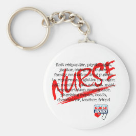 Chaveiro Enfermeiras e seus muitos empregos - O que uma enf