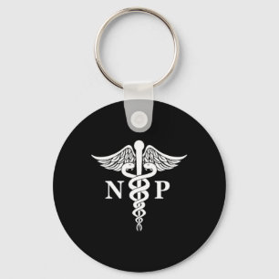 Chaveiro Enfermeiro Caduceus - Símbolo Médico Pocket