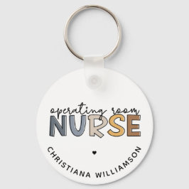 Chaveiro Enfermeiro Da Sala Operacional Personalizada OU Ap