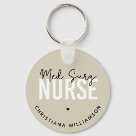 Chaveiro Enfermeiro de Surg de Med Personalizado | Enfermei