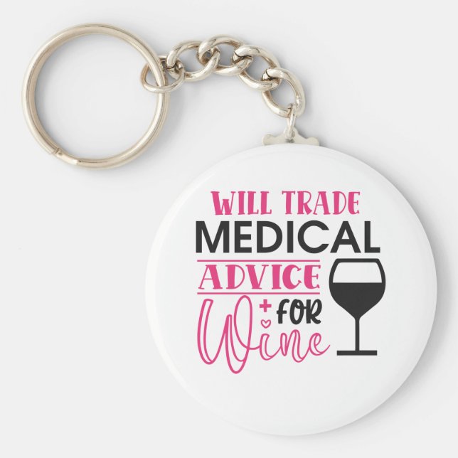 Chaveiro Enfermeiro Dotado Comercializará Aconselhamento Mé (Frente)