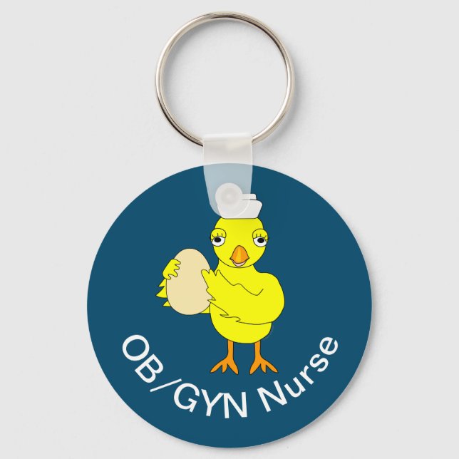 Chaveiro Enfermeiro OB/GYN (Frente)