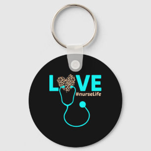 Chaveiro Enfermeiro Rn Lpn Cna Healthcare Leopard Nurse Wee
