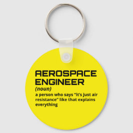 Chaveiro Engenheiro aeroespacial - Definição engraçada B-4