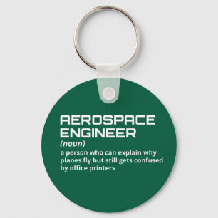 Chaveiro Engenheiro aeroespacial - Definição engraçada W-5