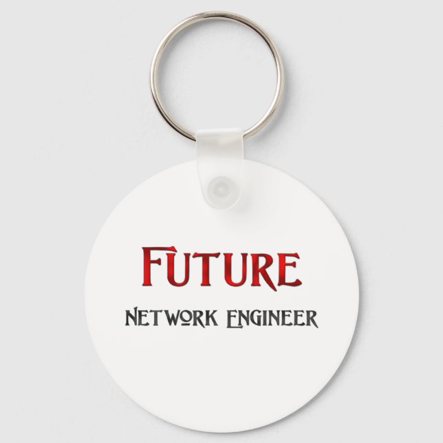 Chaveiro Engenheiro de rede futuro (Frente)