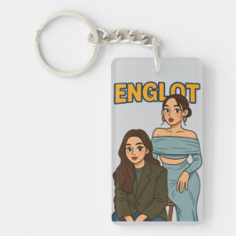 Chaveiro Englot Thai GL Ship Couple, Engfa and Charlotte