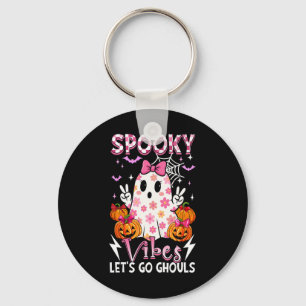 Chaveiro Engraçada e Engraçada Vibes Halloween Ghouls Bonit