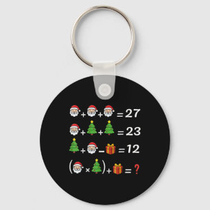 Chaveiro Engraçado 67 Meme Natal Professor de Matemática Pa