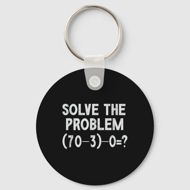 Chaveiro Engraçado 67 Meme Pemdas Professor de Matemática E (Frente)