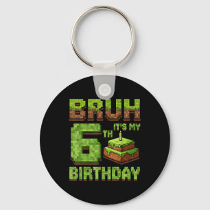 Chaveiro Engraçado Aniversário Bruh É Meu Jogo De Aniversár