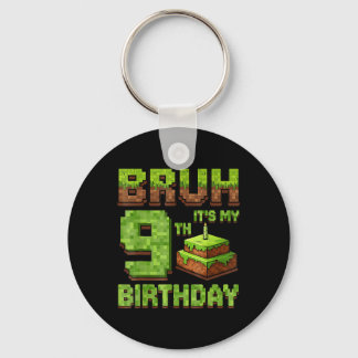 Chaveiro Engraçado Aniversário Bruh É O Meu 9º Jogo De Aniv