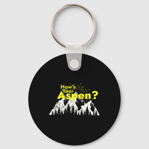 Chaveiro Engraçado Aspen Colorado esquiando como está seu A