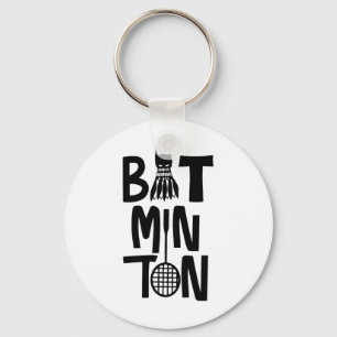 Chaveiro Engraçado Badminton Shuttle