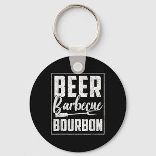 Chaveiro Engraçado Barbecue Beer Bourbon Mulheres Gráfico H
