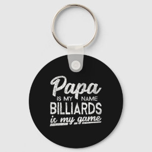 Chaveiro Engraçado Billiards Papa Gift