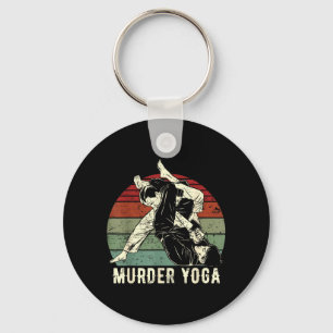 Chaveiro Engraçado Brazilian Jiu Jitsu BJJ Assassinato Yoga