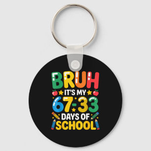 Chaveiro Engraçado Bruh São Meus 67 33 Dias De Aula De Mate