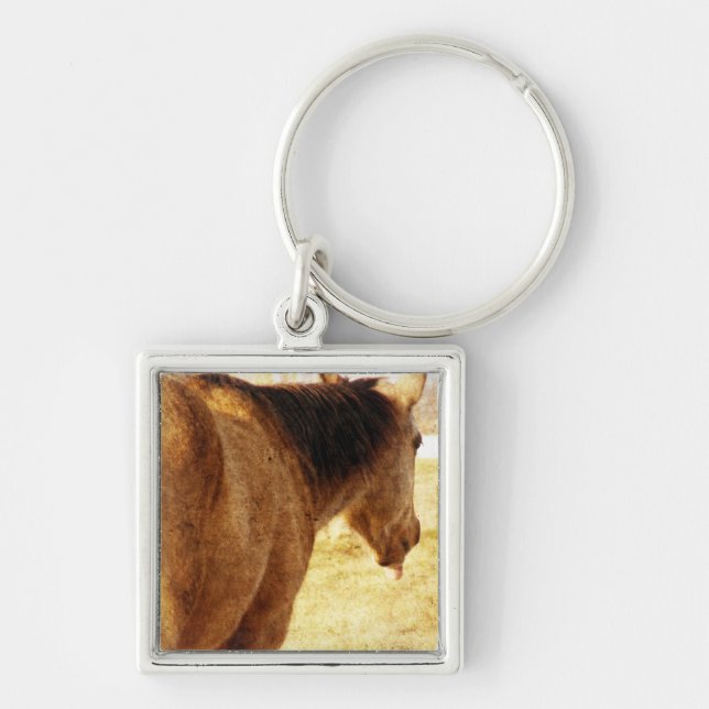 Chaveiro Engraçado Buckskin (Frente)