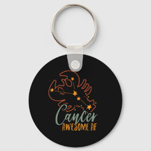Chaveiro Engraçado Cancer Zodiac Star Sign Astrologia Fantá