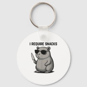 Chaveiro Engraçado Capybara Amava Bastante Humor Animal Que
