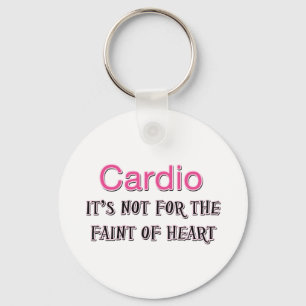 Chaveiro Engraçado Cardio Dizendo