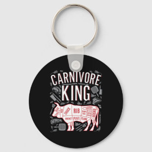 Chaveiro Engraçado Carnívoro Rei De Carne Presente Para Pai