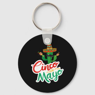 Chaveiro Engraçado Cinco De Mayo Para O Partido Mexicano 1