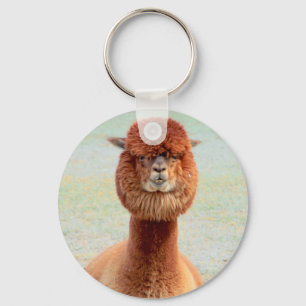 Chaveiro engraçado da alpaca