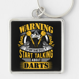 Chaveiro Engraçado Dart Warium Premium