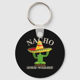 Chaveiro Engraçado Dizendo Vintage Nacho Exercício Médio Ph