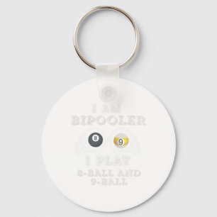 Chaveiro Engraçado Dizer Bipooler Jogar Homens De Bola 8 E