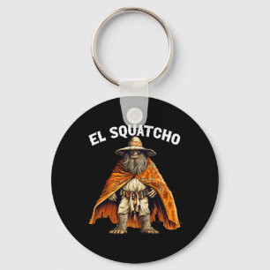 Chaveiro Engraçado El Squatcho - Sasqua do Pé Grande Mexica