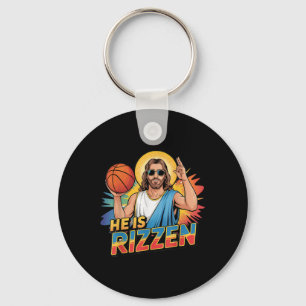 Chaveiro Engraçado, Ele É Rizzen Jesus Camisa De Basquete G