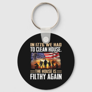 Chaveiro Engraçado Em 1776 Tivemos Que Limpar Camisetas De 